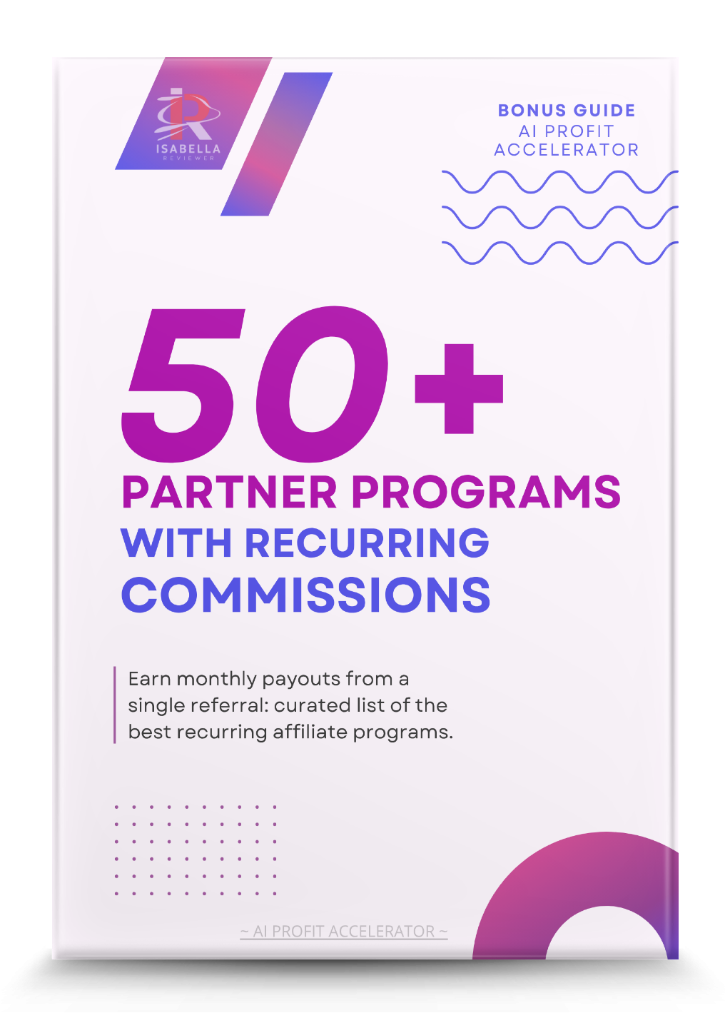 50+ Partner Programs with Recurring Commissions